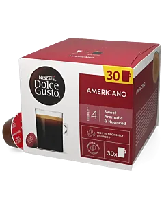 Nescaf&eacute; Americano Big Pack pakke og kapsel til Dolce Gusto
