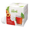 Café René Tea Peach pakke og kapsel til Dolce Gusto
