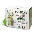 FoodNess Matcha Latte pakke og kapsel til Dolce Gusto
