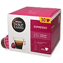 Nescafé Espresso Big Pack pakke og kapsel til Dolce Gusto
