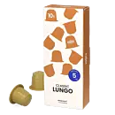 Kaffekapslen Lungo pakke og kapsel til Nespresso®