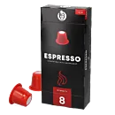 Kaffekapslen Espresso pakke og kapsel til Nespresso®