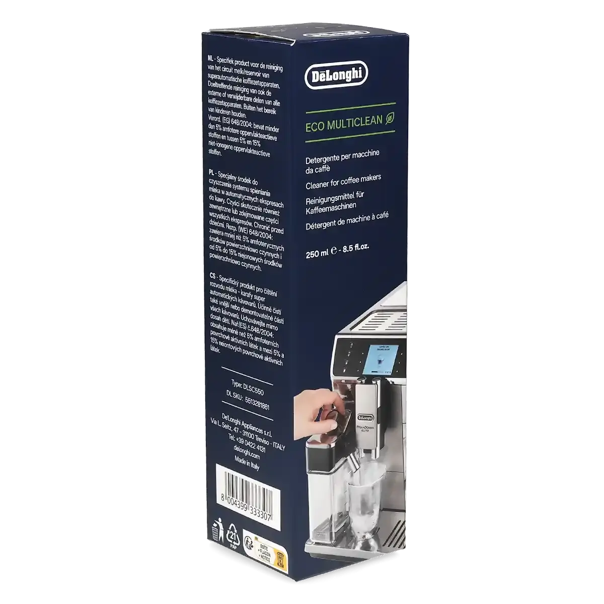 Delonghi\u0020Rengj\u00F8ring\u0020Eco\u0020Multiclean\u0020DLSC550