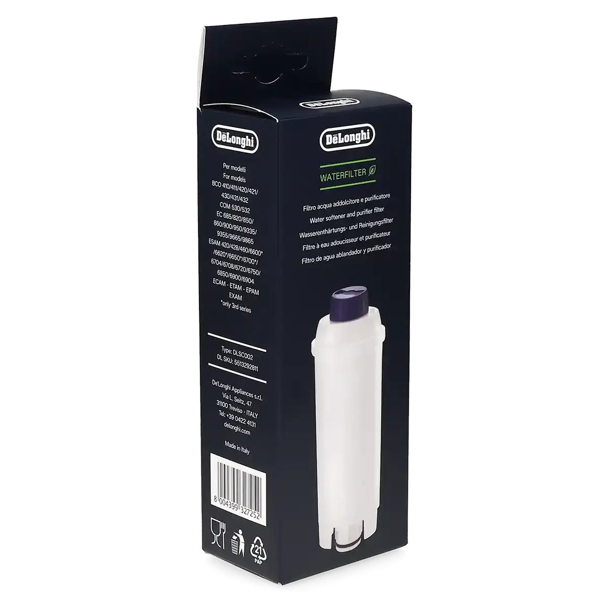Delonghi\u0020Vannfilter\u0020DLSC002