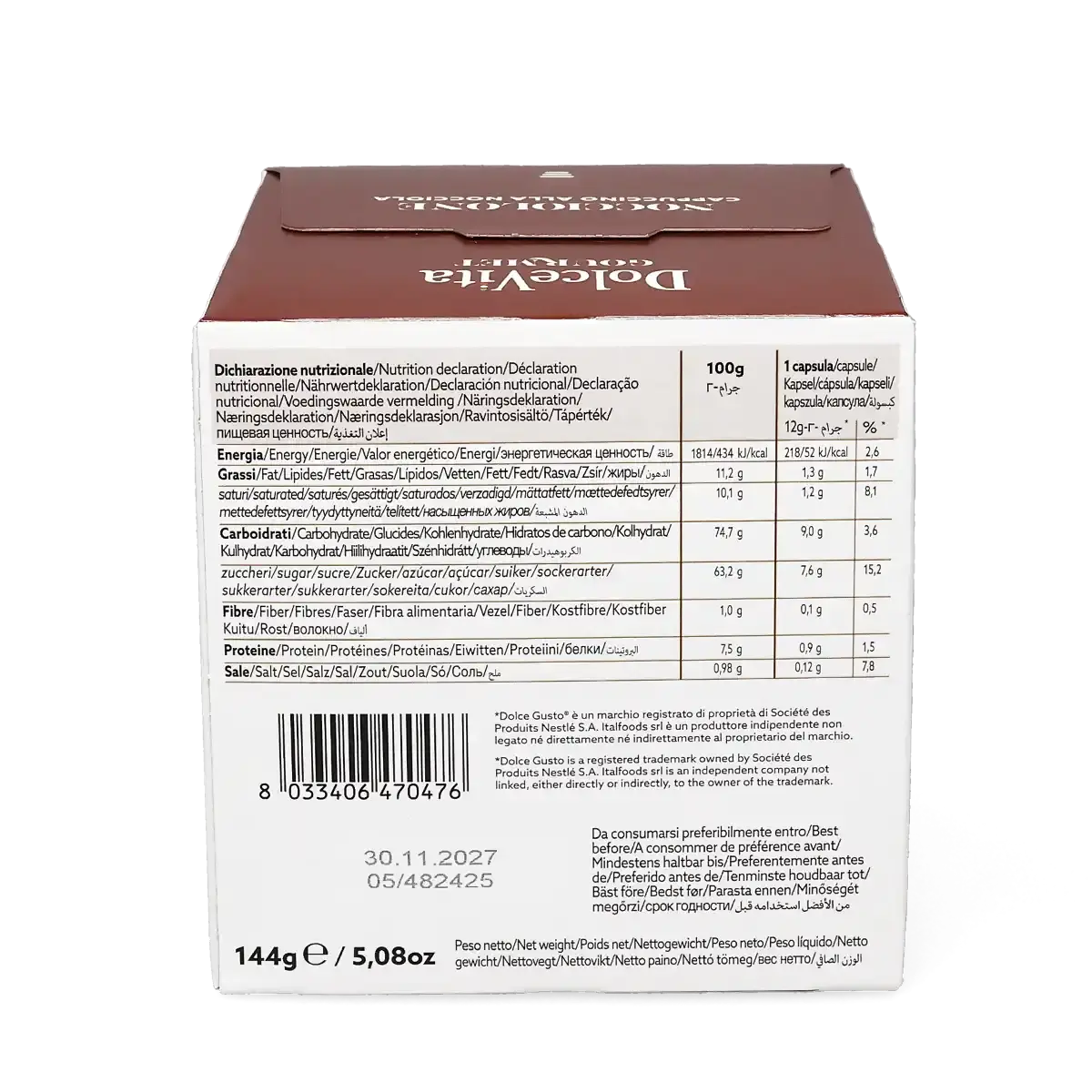 Nocciolone\u0020\u002D\u0020Hasseln\u00F8tt\u0020Cappuccino