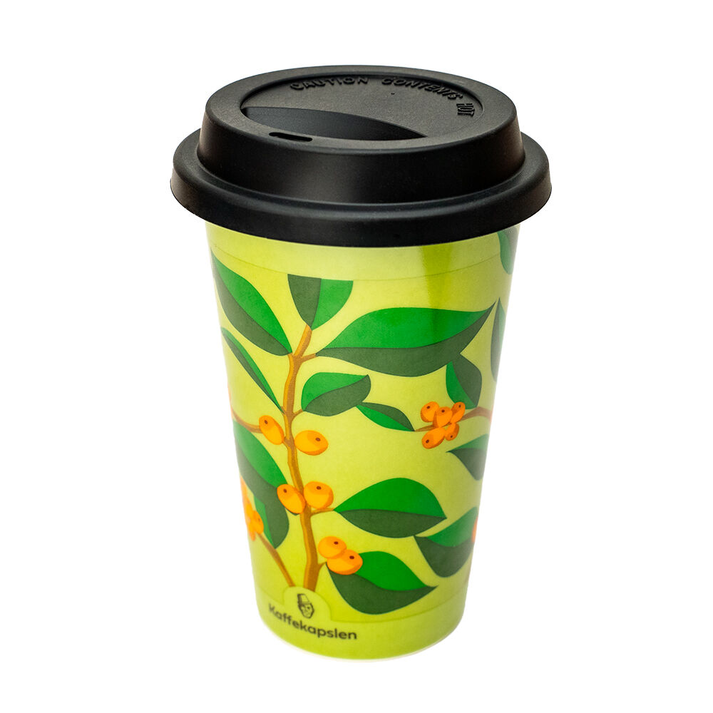 Kaffekopp\u0020med\u0020plante\u0020design