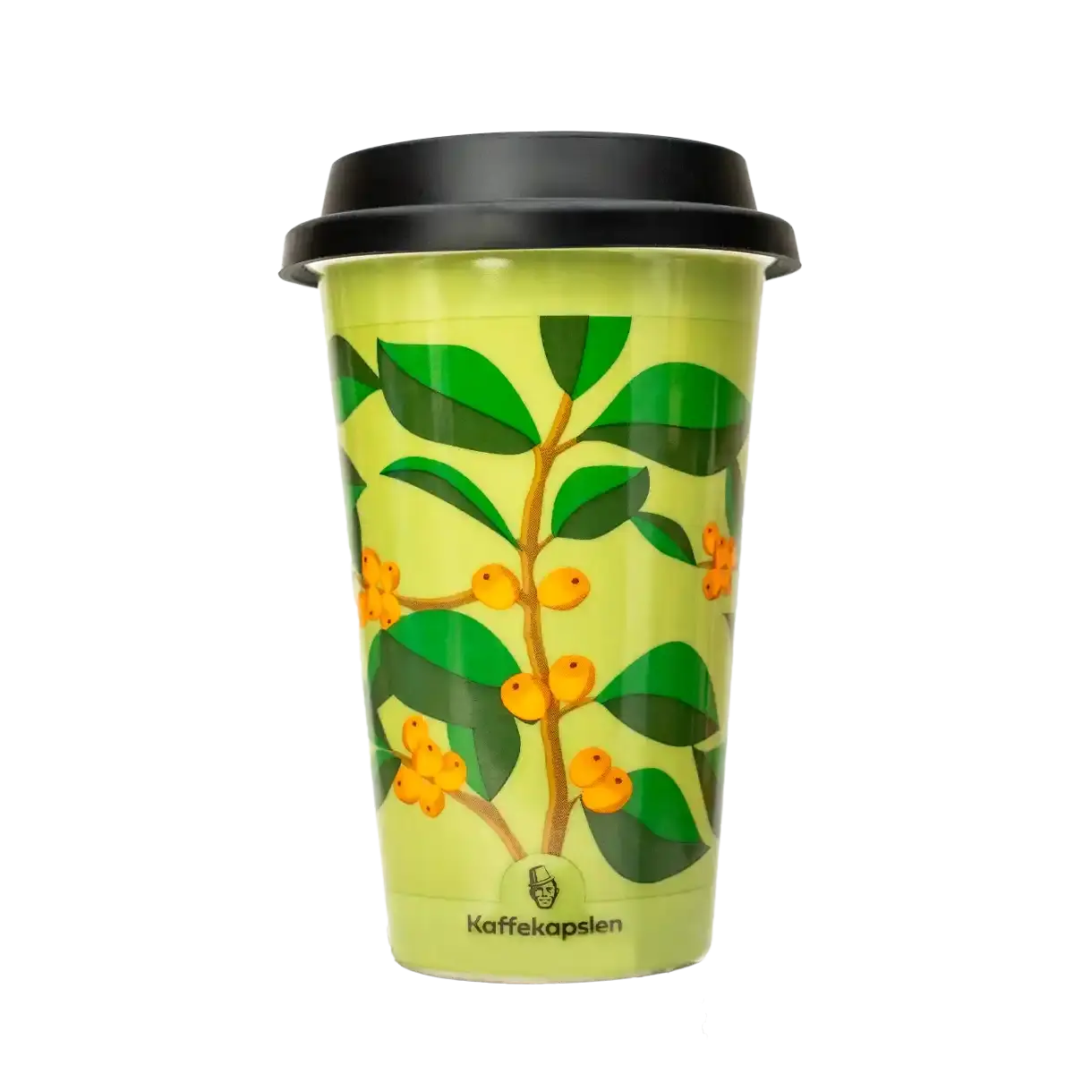 Kaffekopp\u0020med\u0020plante\u0020design