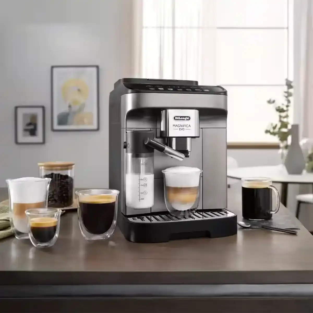 Delonghi Magnifica Evo (Titanium/Black)