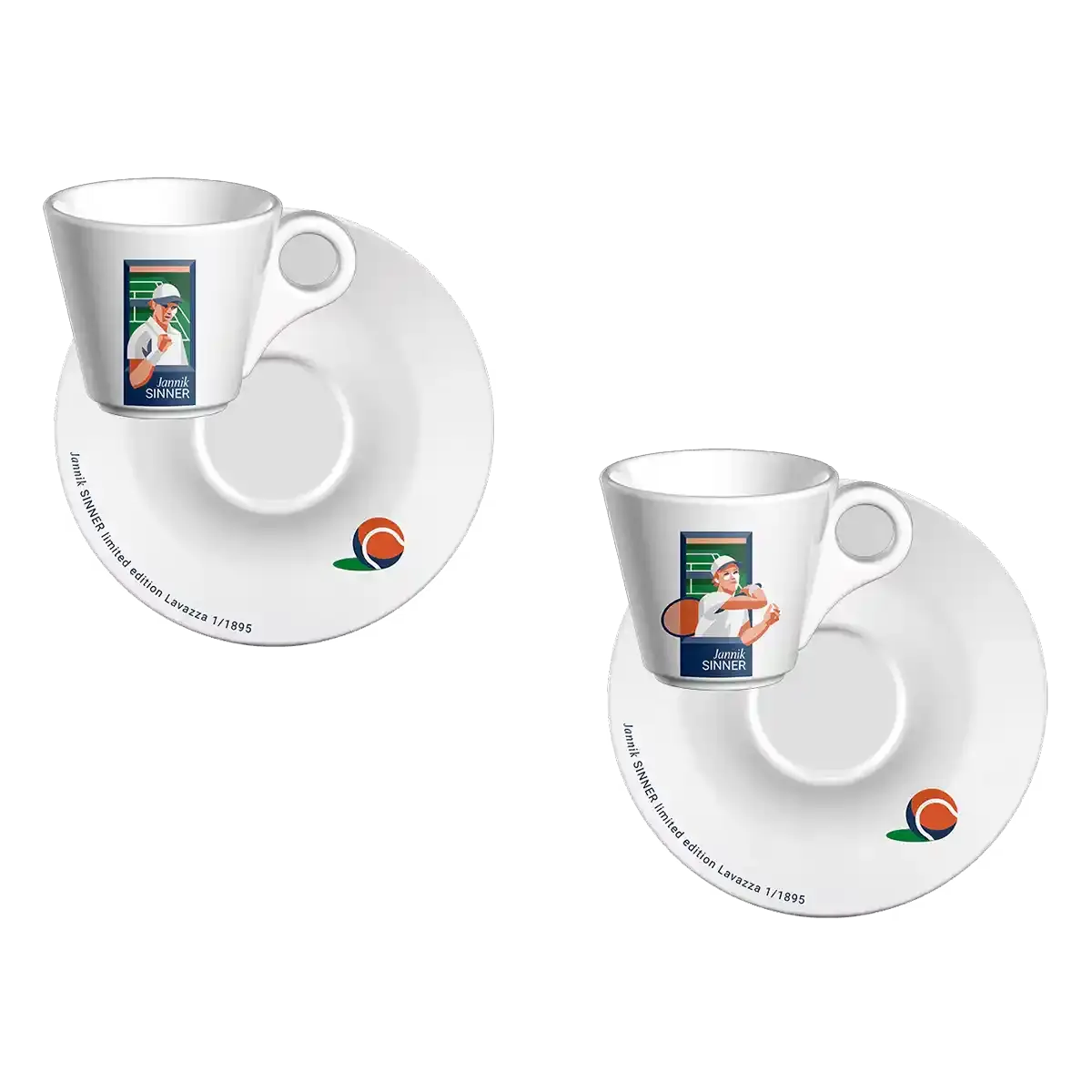 Jannik Sinner Grass Edition espressosett