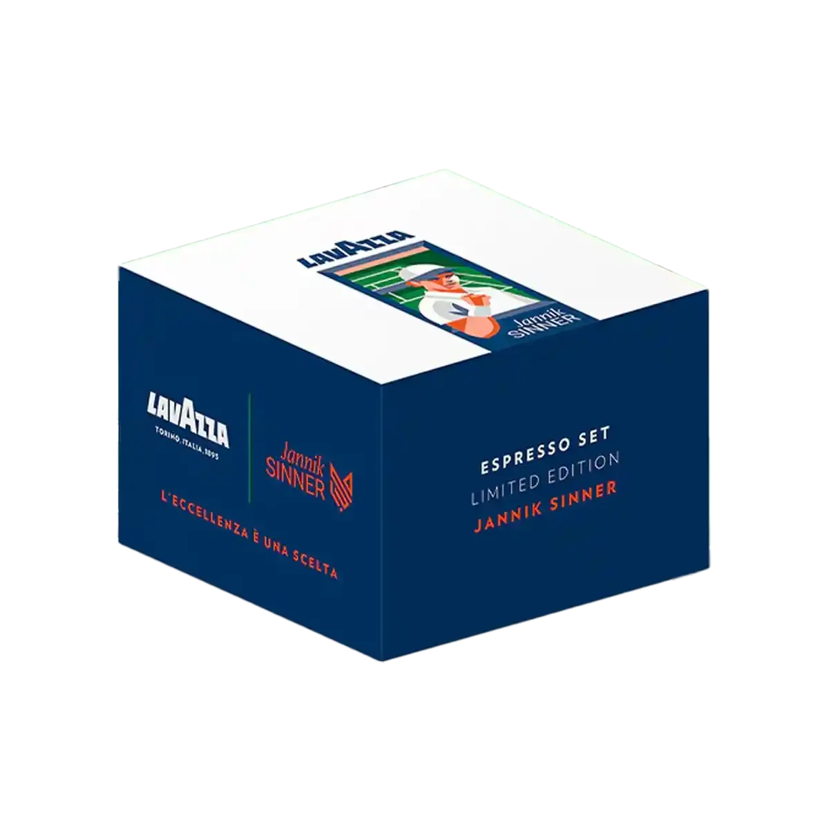 Jannik Sinner Grass Edition espressosett