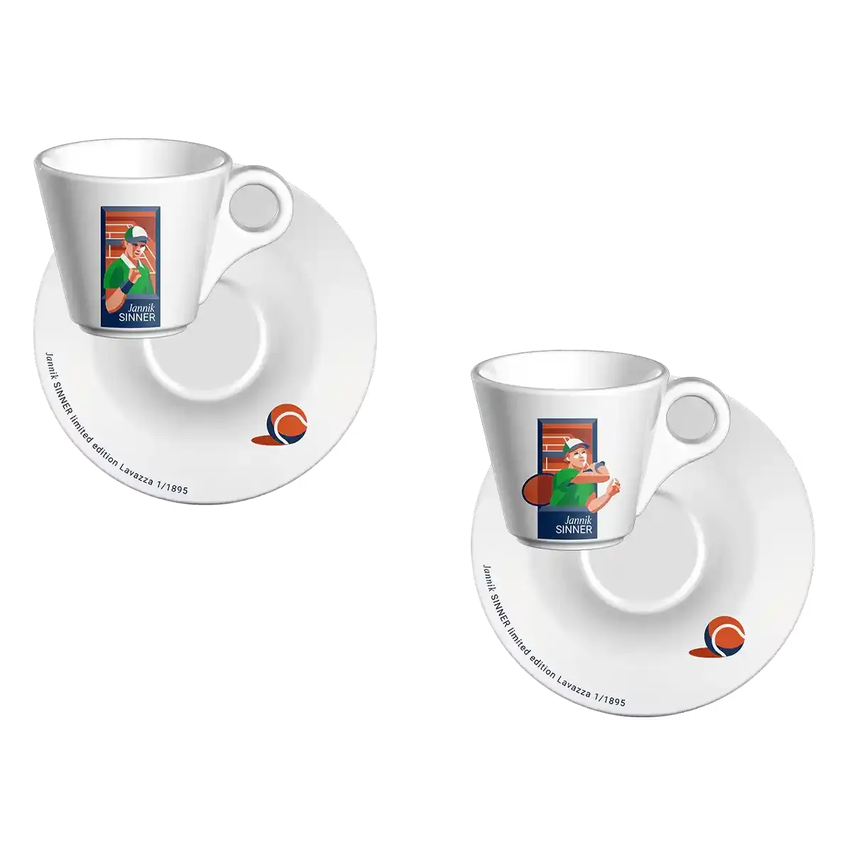 Jannik Sinner Clay Edition espressosett
