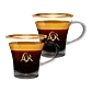 Sort kaffe-pakke