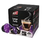 Café René Lungo Forte pakke og kapsel til Dolce Gusto
