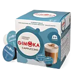 Gimoka Cappuccino pakke og kapsel til Dolce Gusto
