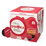 Gimoka Espresso Intenso pakke og kapsel til Dolce Gusto
