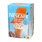 Iced Latte Salted Caramel pulverkaffe fra Nescafé Gold
