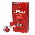 Gevalia Lungo 6 Classico pakke og kapsel til Nespresso®