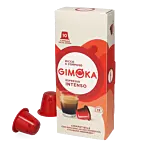 Gimoka Espresso Intenso pakke og kapsel til Nespresso
