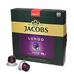Jacobs Lungo 8 Intenso XL pakke og kapsel til Nespresso®