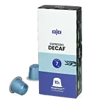 Kaffekapslen Espresso Decaf Premium pakke og kapsel til Nespresso
