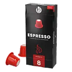 Kaffekapslen Espresso pakke og kapsel til Nespresso®