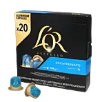 L'OR Decaffeinato XL pakke og kapsel til Nespresso
