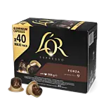 L'OR Forza 40 pakke og kapsel til Nespresso
