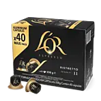 L'OR Ristretto 40 pakke og kapsel til Nespresso
