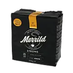 Merrild Strong package and pods for Senseo