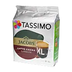 Jacobs Caffé Crema Classico XL pakke og kapsel til Tassimo